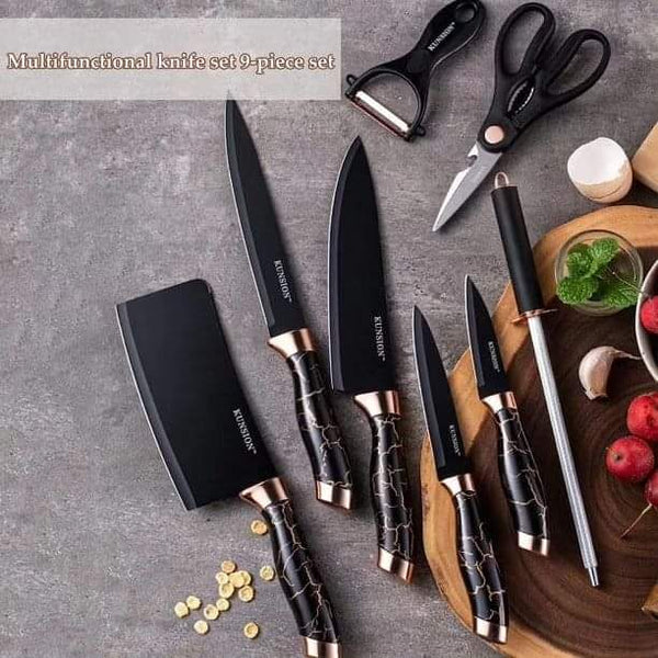 Kitchen Knives 9pcs Set - Image 4