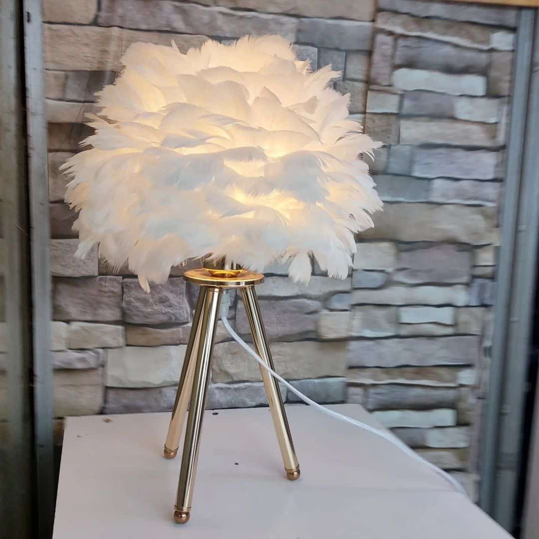 L.E.D Modern Night Feather light - Image 4
