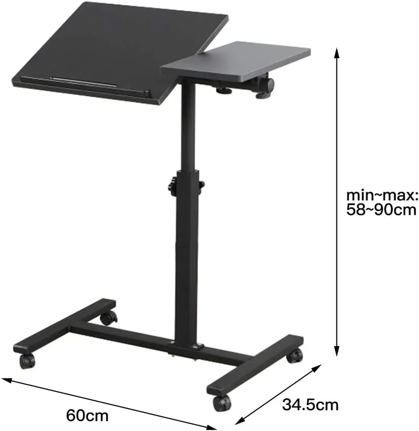 Laptop Stand Table Height Adjustable Workstation Standing Desk - Image 3