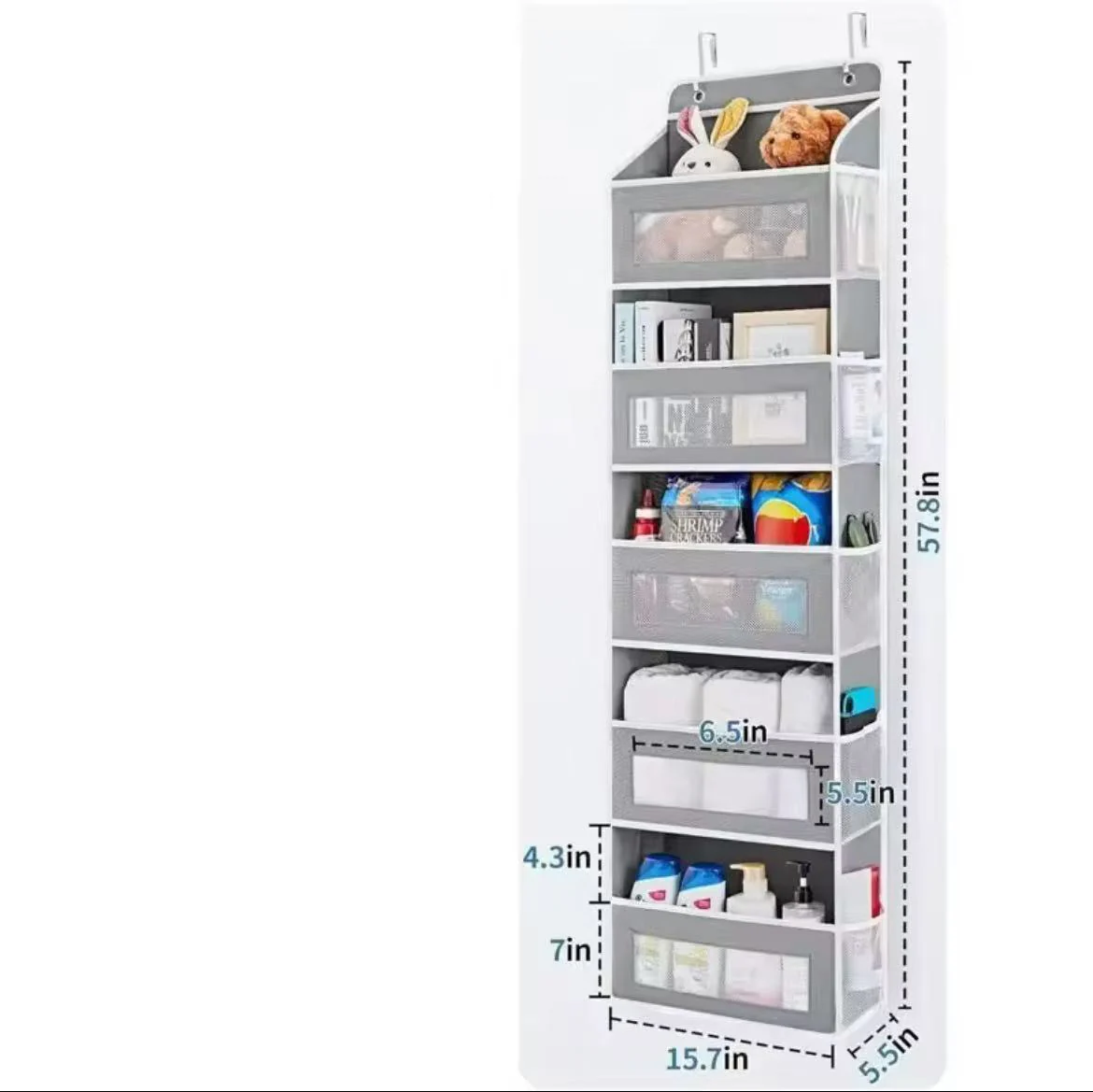 Large Capacity Hanging Storage Bag - Image 4