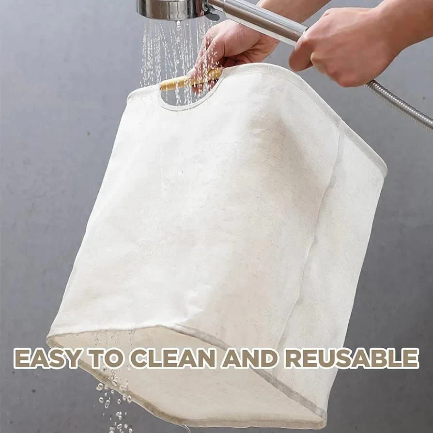 Large capacity  Laundry Hampers with bamboo Handles - Image 4