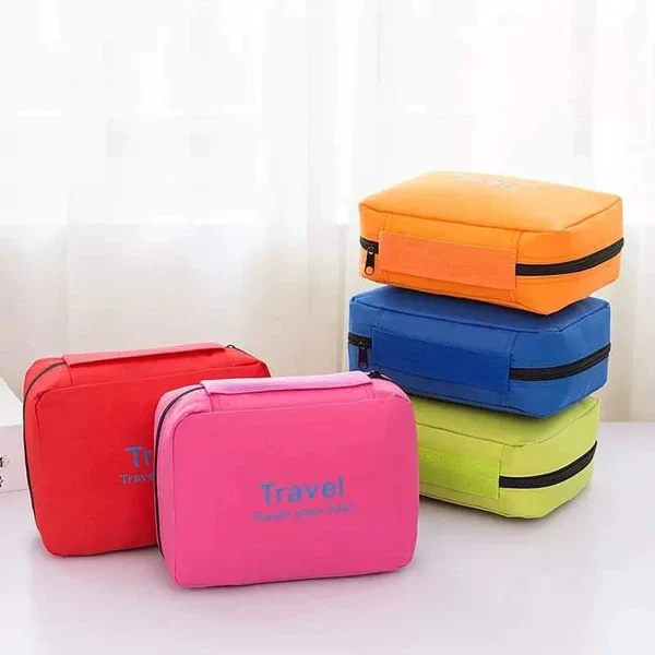 Large capacity Oxford material make-up/toiletries bag - Image 5