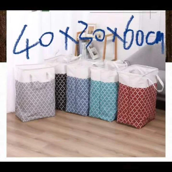 Large Collapsible Laundry Basket - Image 3