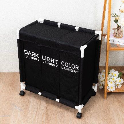 Laundry Basket with Wheels | 1–4 Compartment Sorting Hamper - Image 5
