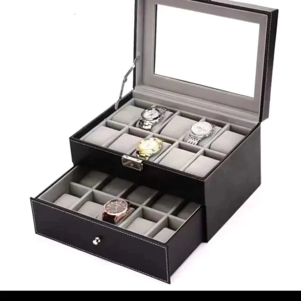 Leather watch case - Image 8