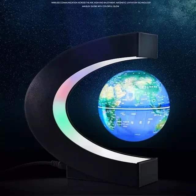 LED Globe rotating magnetic levitation floating - Image 3