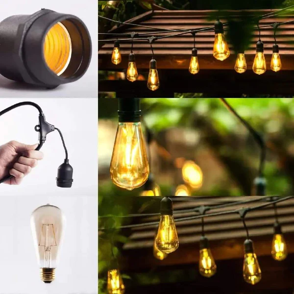 Electric LED String Light With Bulbs - Image 4