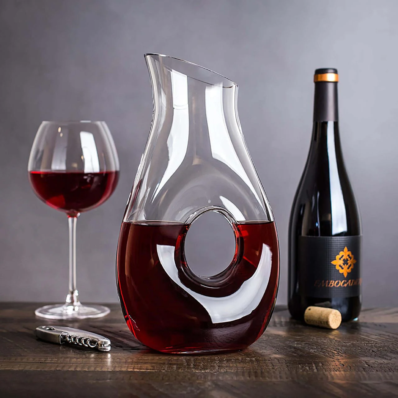 lemon decanter with hole  big  mouth - Image 2