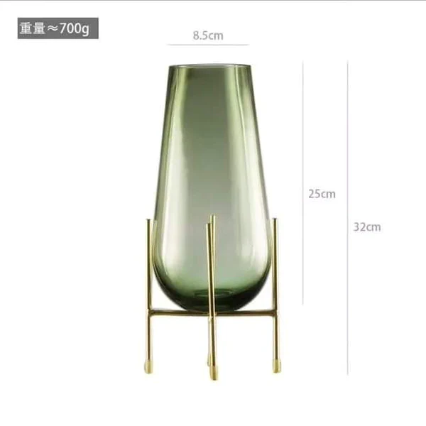 Light Luxury Flower vase with stand - Image 6