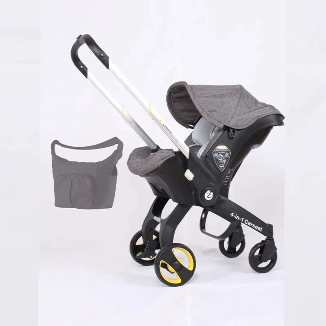 Lightweight Stroller 4 in 1 Stroller Baby Carriage Baby pram Baby Safety Cart Carriage Travel System Baby Stroller Pram - Image 3