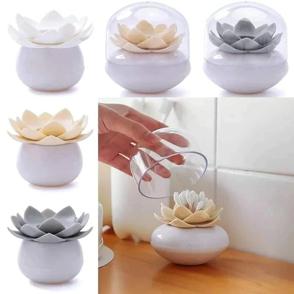 Lotus cotton swab /toothpick holder - Image 4
