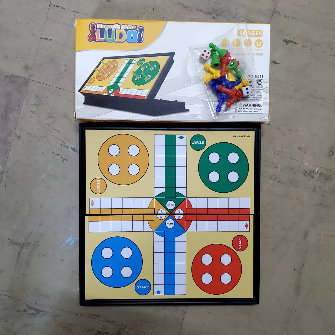 Ludo Magnetic Gameboard - Image 2