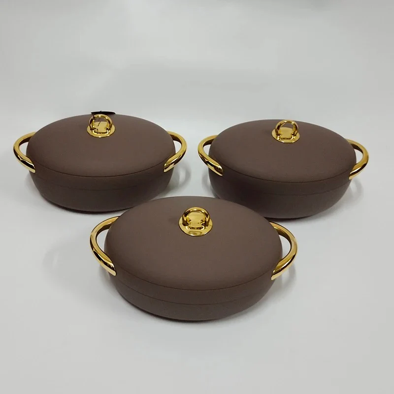 Luxurious Insulated Hotpots Food Warmer Set Oval - Image 10