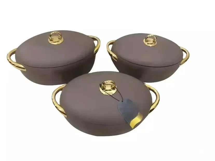 Luxurious Insulated Hotpots Food Warmer Set Oval - Image 4
