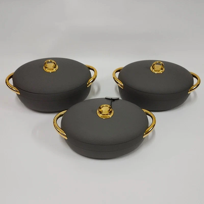 Luxurious Insulated Hotpots Food Warmer Set Oval - Image 8