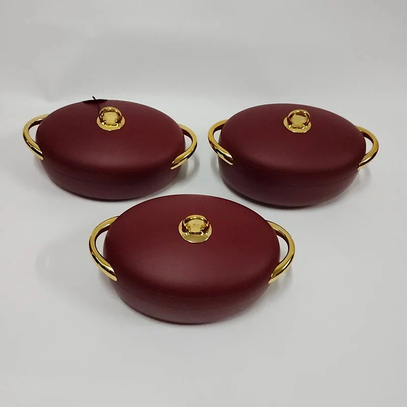 Luxurious Insulated Hotpots Food Warmer Set Oval - Image 9