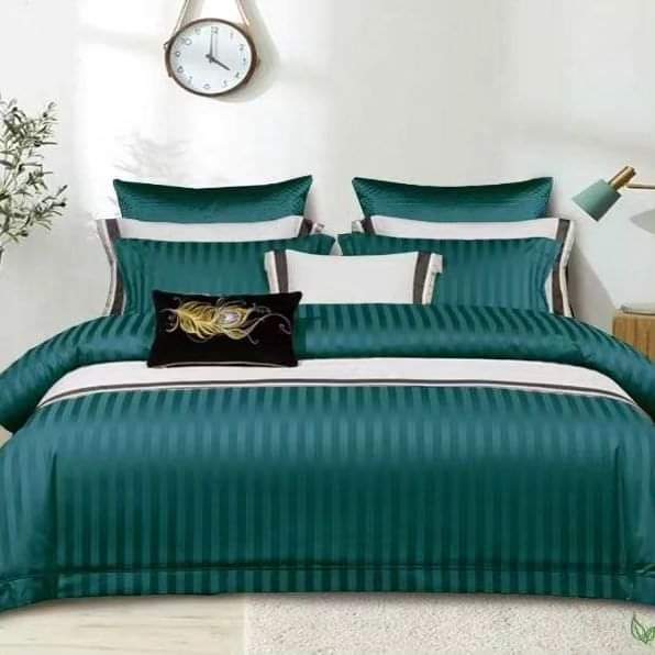 Luxury Cotton Colored Satin Duvet cover 7*8 - Image 2