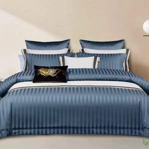 Luxury Cotton Colored Satin Duvet cover 7*8 - Image 3