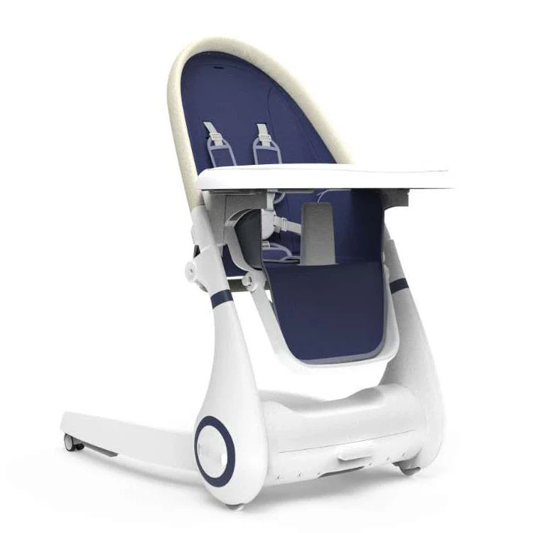 Luxury adjustable aluminum multi-functional 4 in 1 baby sleeping crib swing dining table chair - Image 7