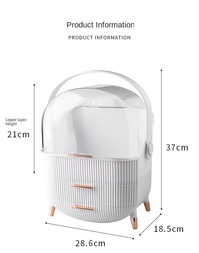 Luxury Big Capacity Cosmetic Storage Organizer box - Image 5