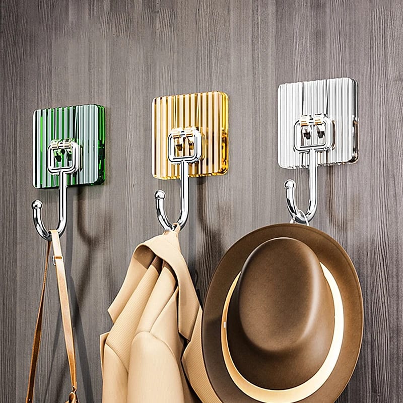 Luxury Design Wall Hook With Strong Adhesive Punch-free - Image 2
