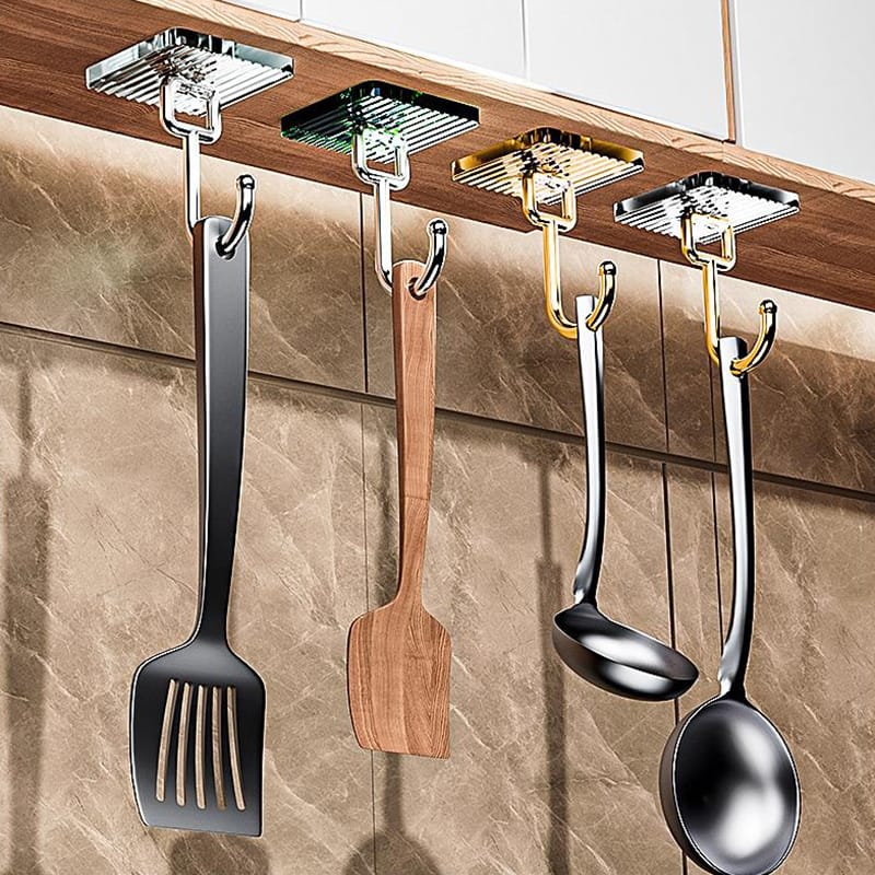 Luxury Design Wall Hook With Strong Adhesive Punch-free - Image 3