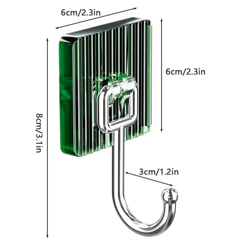 Luxury Design Wall Hook With Strong Adhesive Punch-free - Image 4