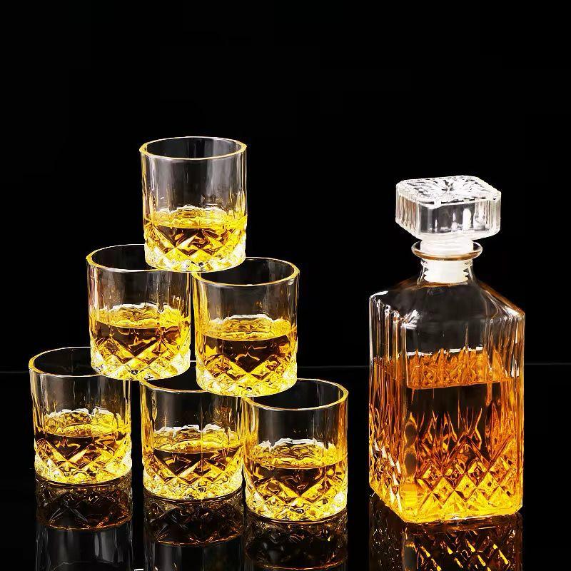 Luxury Gift For Men – Whiskey Decanter Set For Beloved Husband Or Dad Birthday Gift – 6 Whiskey Glasses And Decanter Set - Image 2