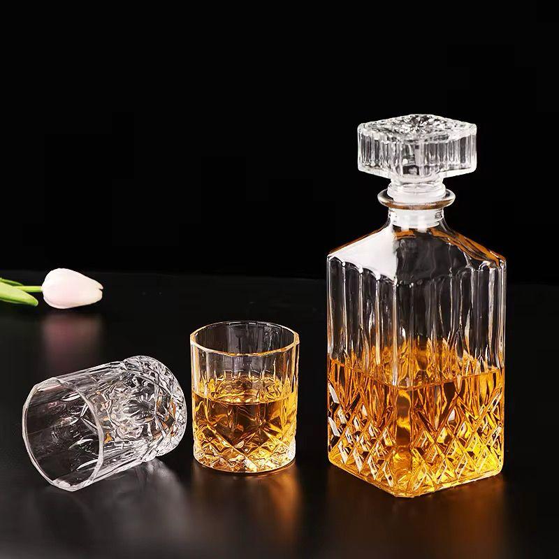 Luxury Gift For Men – Whiskey Decanter Set For Beloved Husband Or Dad Birthday Gift – 6 Whiskey Glasses And Decanter Set - Image 4