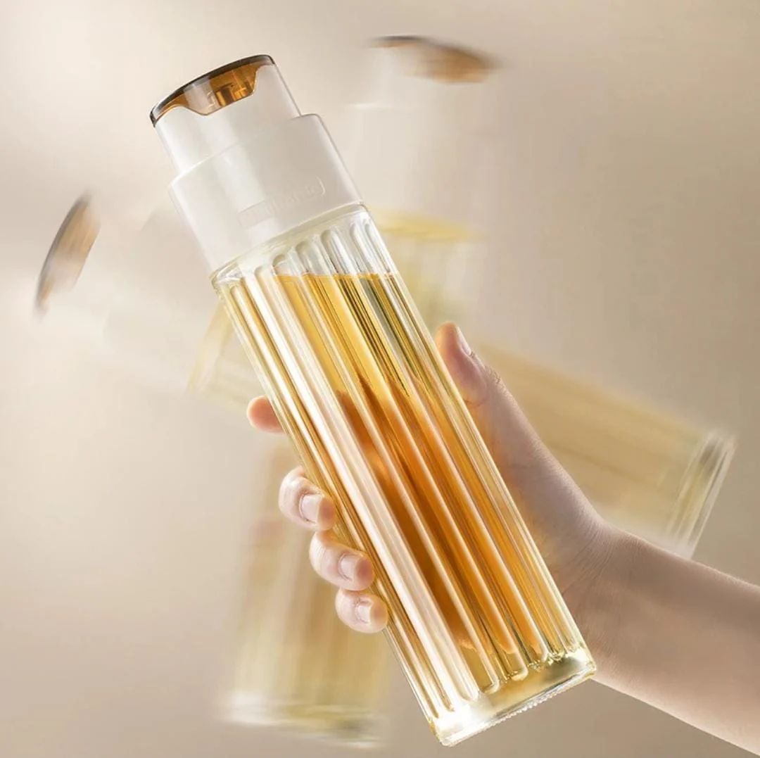 Luxury glass oil jar 
500ml - Image 3