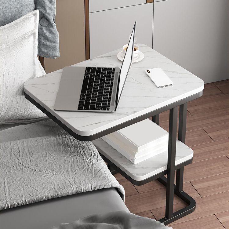 luxury marble textured side table - Image 4