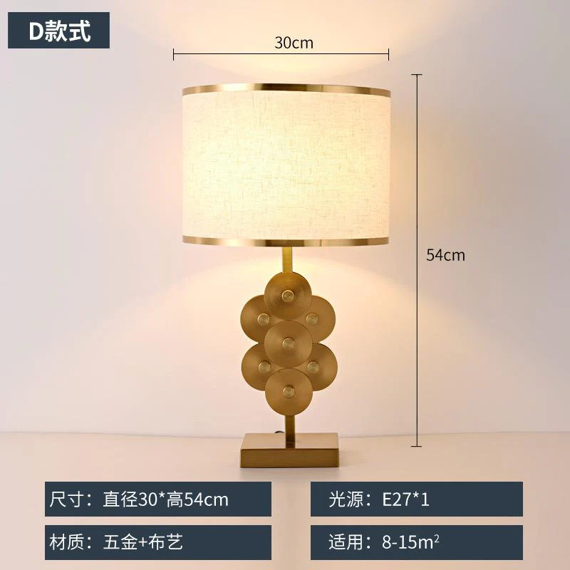 Luxury Modern Bedroom Living Room Study Lamp - Image 3