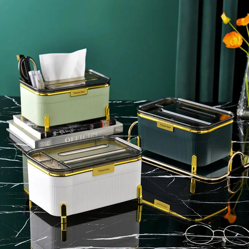 Luxury Multifunction Tissue Box - Image 5