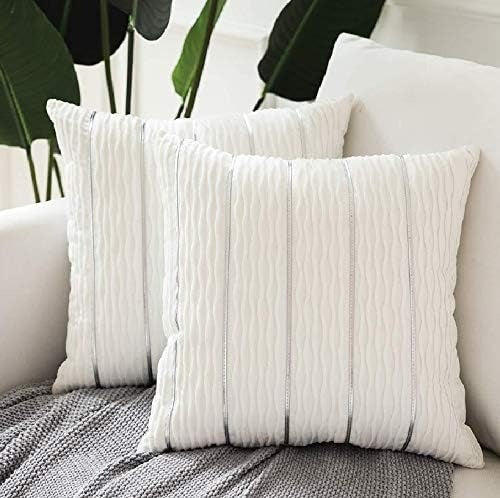 Luxury Simple Stripe Wrinkle Pillowcase/pillowcover - Image 5