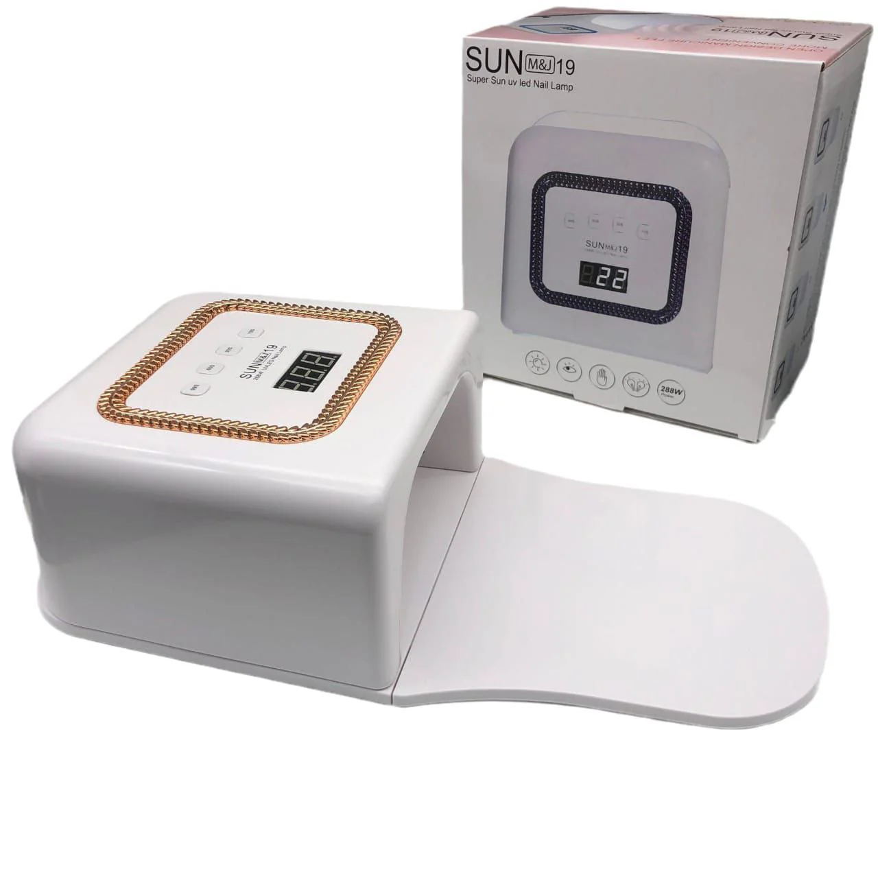 Manicure  Professional UV/LED nail lamp dryer gel polish - Image 4
