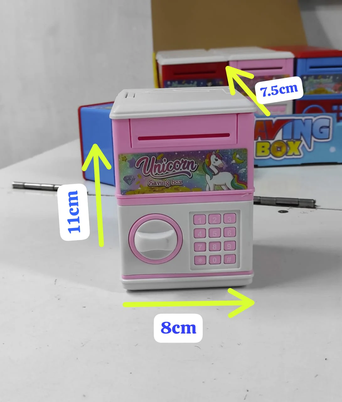 Manual mini kids home bank - Image 4
