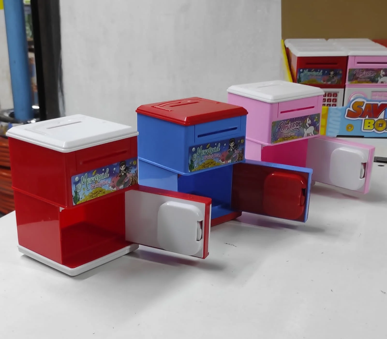 Manual mini kids home bank - Image 5