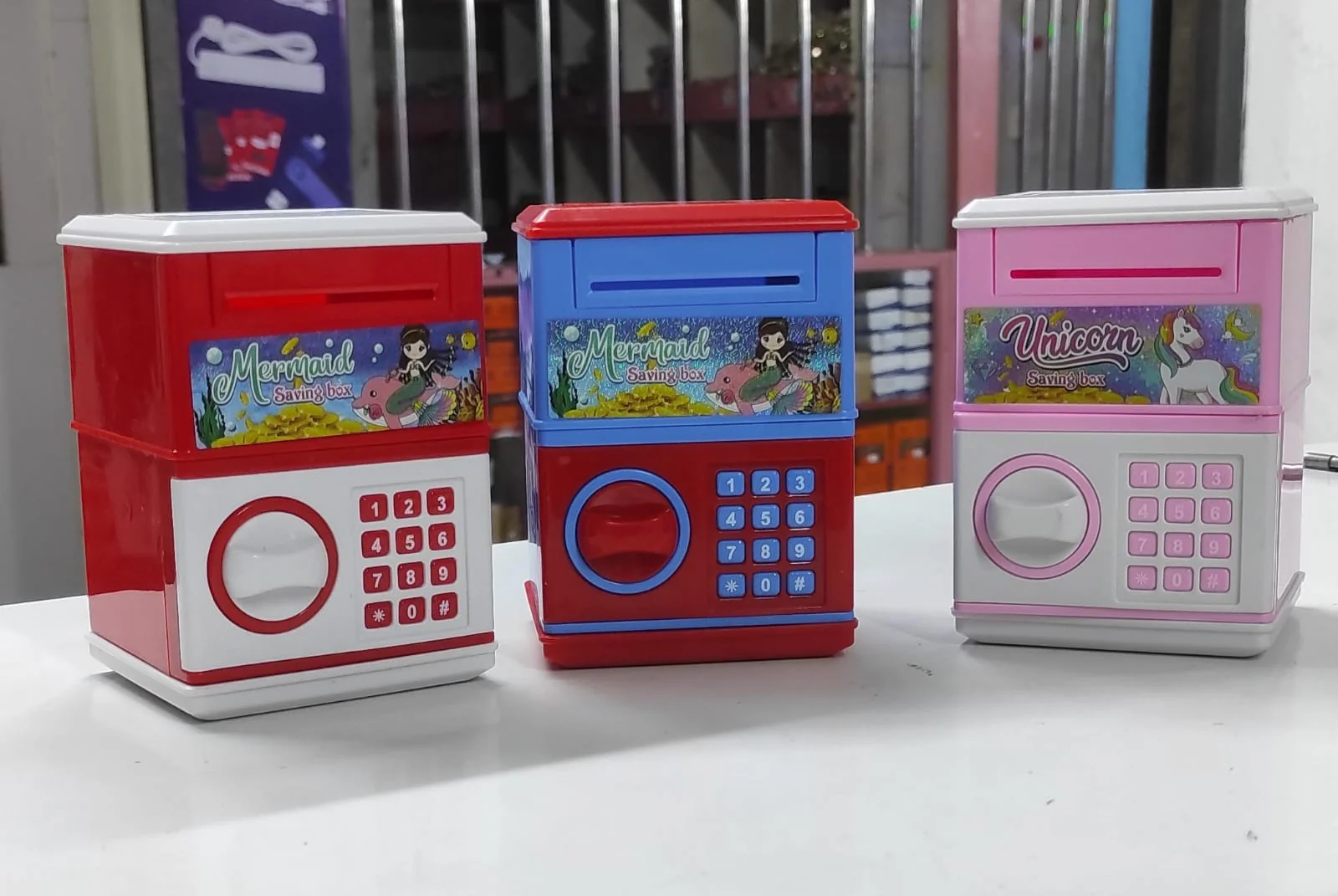 Manual mini kids home bank - Image 7