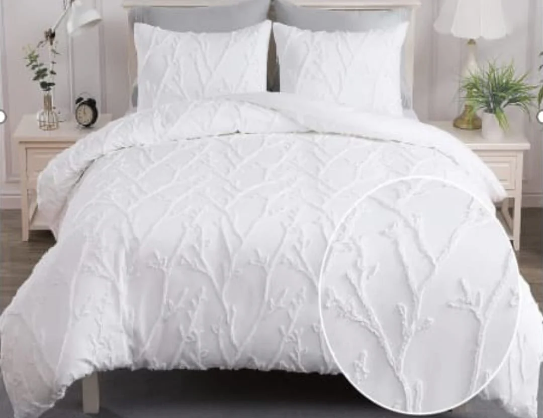 marble and tufted duvet cover - Image 16