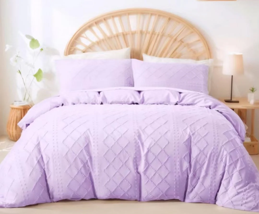 marble and tufted duvet cover - Image 17