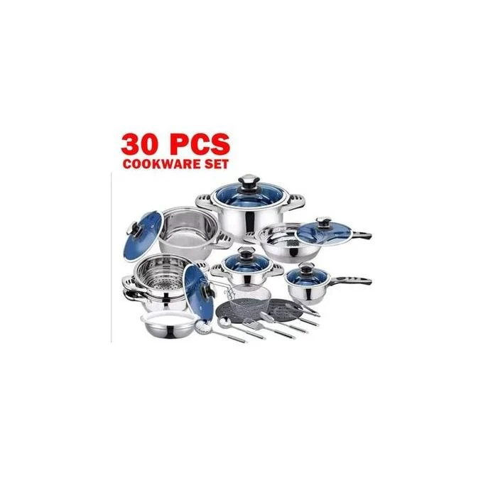 Marwa German Life 30pcs Induction Stainless Cookware Set- Healthy Cooking - Image 3