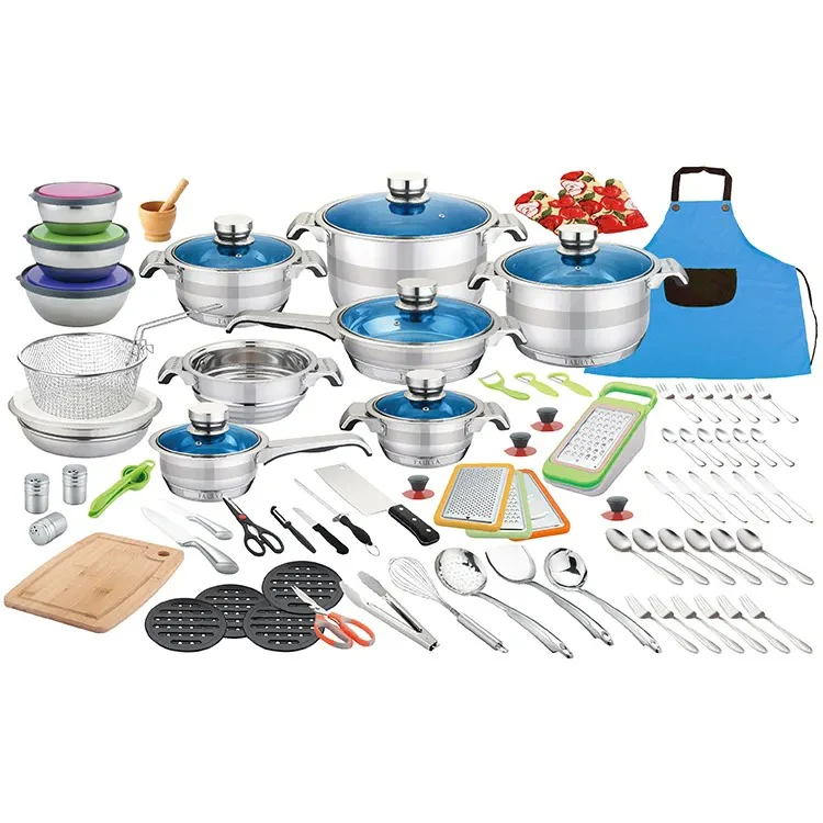 Marwa German Life 30pcs Induction Stainless Cookware Set- Healthy Cooking - Image 5