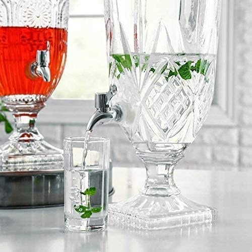 Mason Jar Beverage Dispenser –lass Juice Beer Water Pitcher with Tap - Image 4