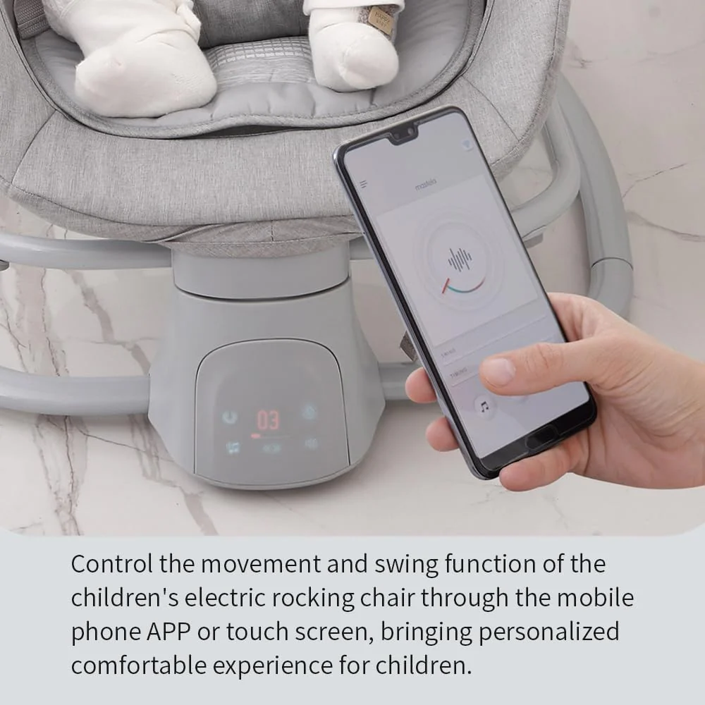 Mastela Baby Swing for Infants Baby Bouncer. - Image 3