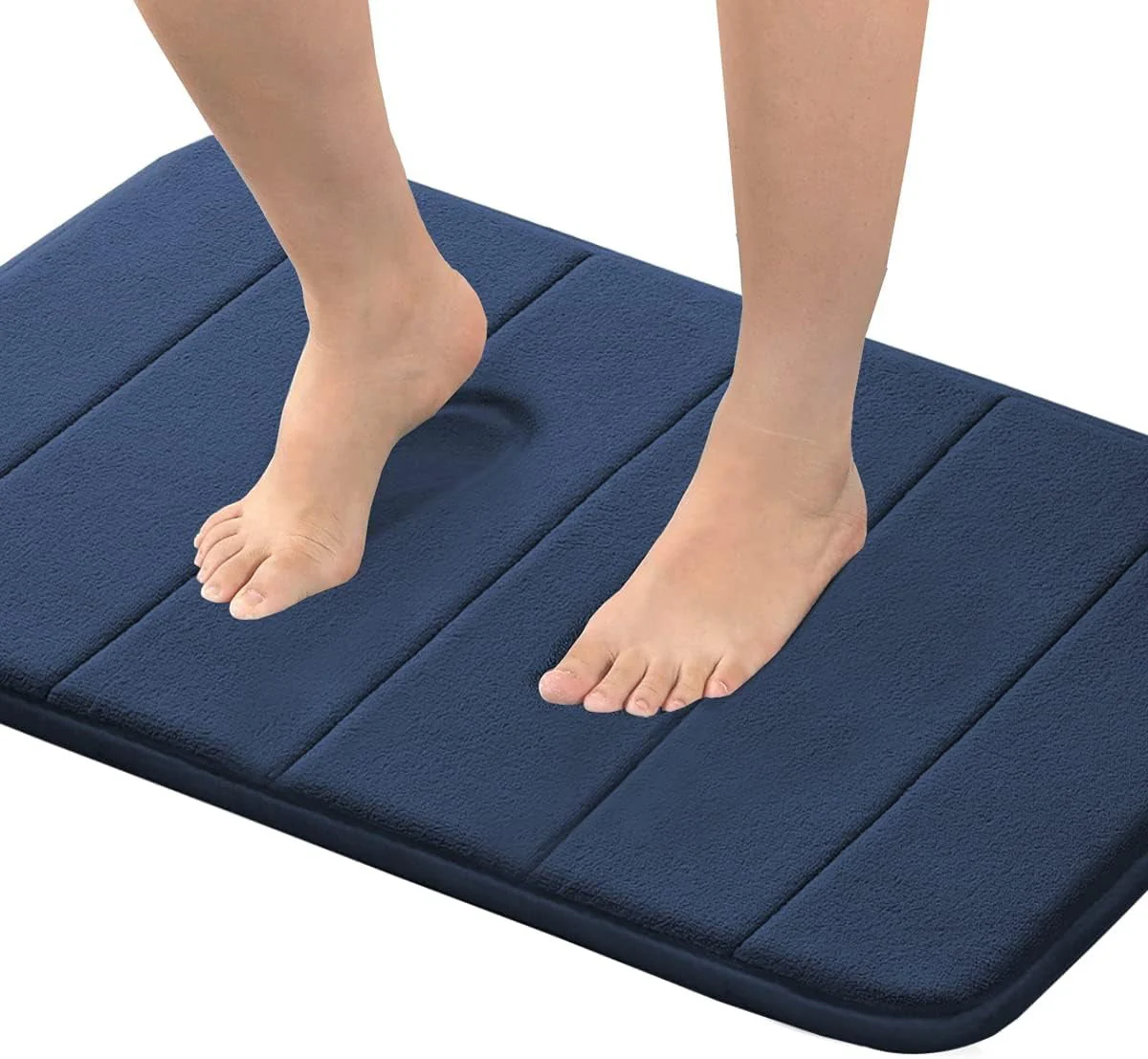 Memory Foam Soft Bath Mats - Non Slip Absorbent Bathroom Rugs - Image 3