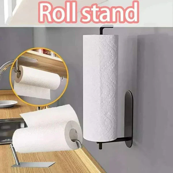 Metallic Wall Mounted Napkin Holder - Image 3