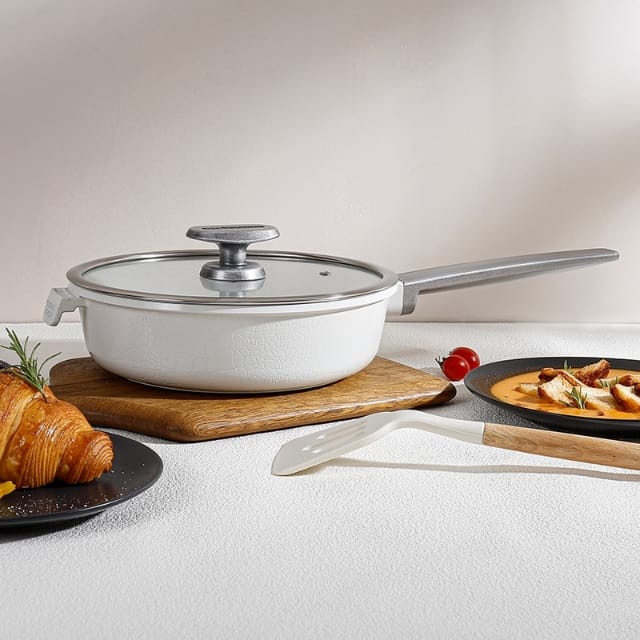 MGC Crocodile Series 8 Piece Ceramic Cookware Set – Die Cast Aluminium with Non Stick Coating Induction Base - Image 6