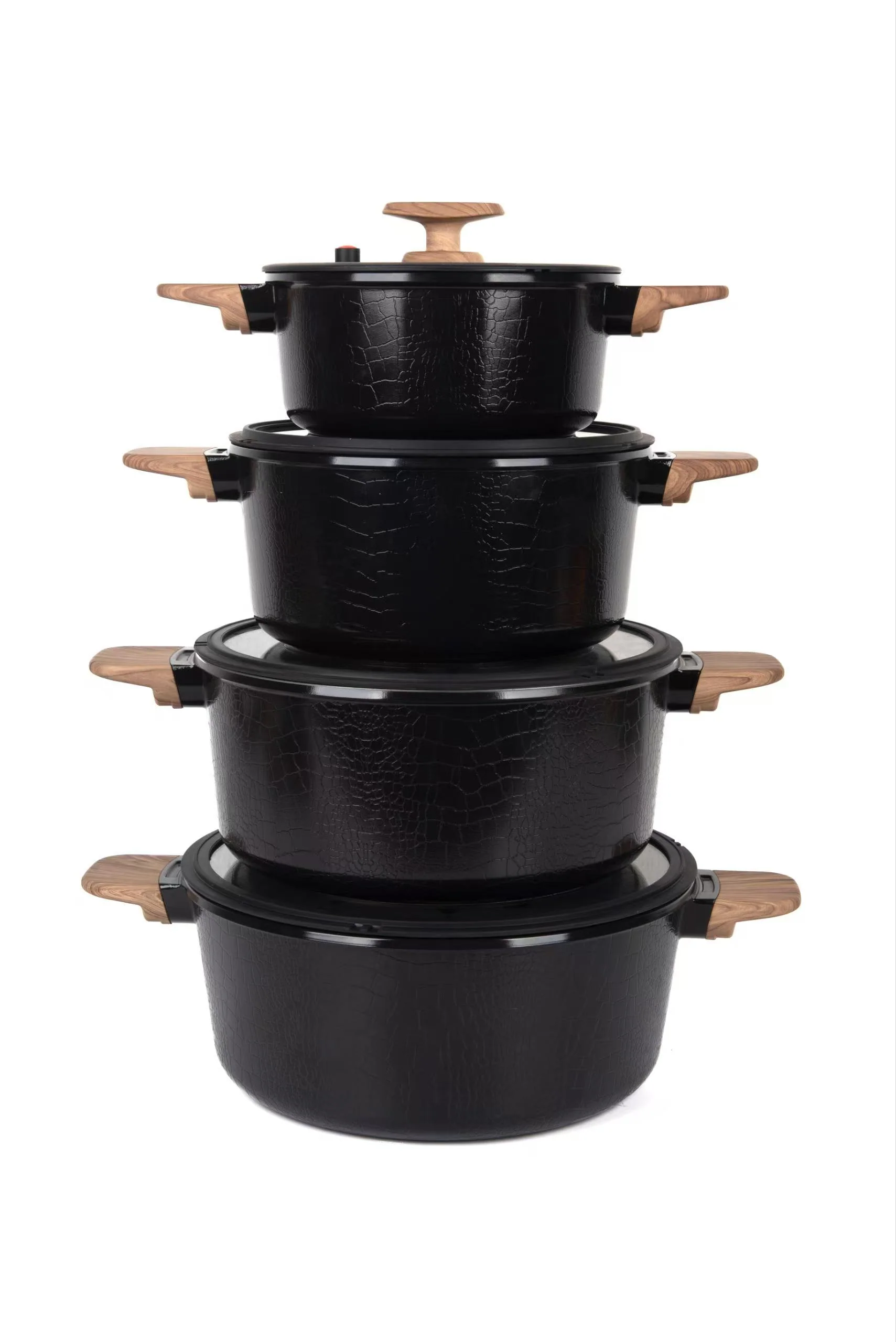 MGC Crocodile Series 8 Piece Ceramic Cookware Set – Die Cast Aluminium with Non Stick Coating Induction Base - Image 9