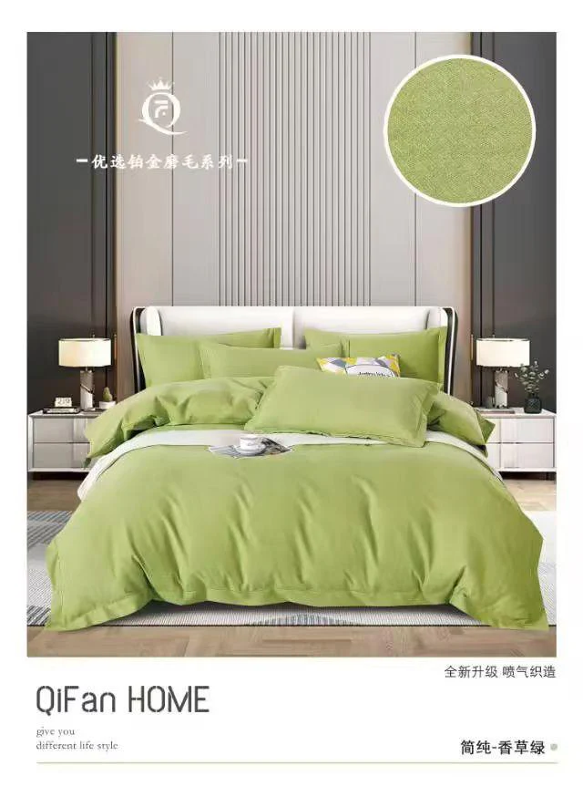 Microfiber Duvet & Quilt Cover Set King – 4 Piece Set with Pillow Shams - Image 8