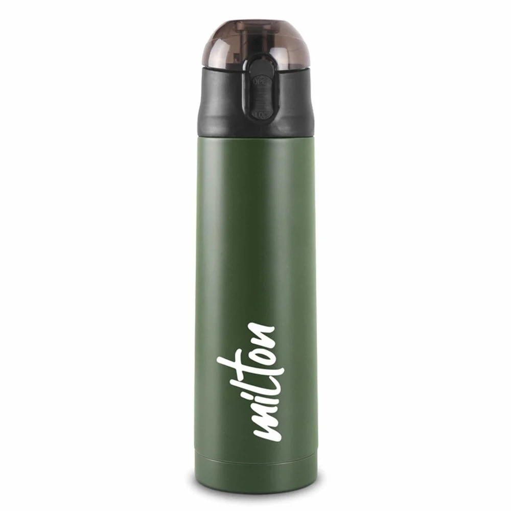 Milton Crown Thermosteel Bottle  400ml, 600ml or 900ml Keeps Hot for 24 Hours, Cold for 24 Hours – Vacuum Insulated Stainless Steel Flask | Leakproof & BPA-Free - Image 6